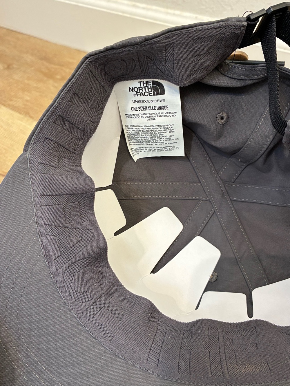 The North Face Horizon Gray Hat Classic Fit Design Unisex 100% Authentic (New) - Picture 11 of 12